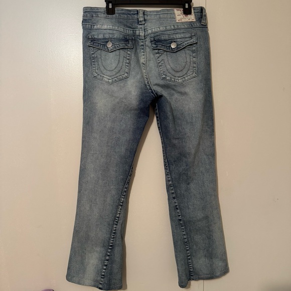 True Religion Joey Mid Rise Flare Jeans - Picture 3 of 5